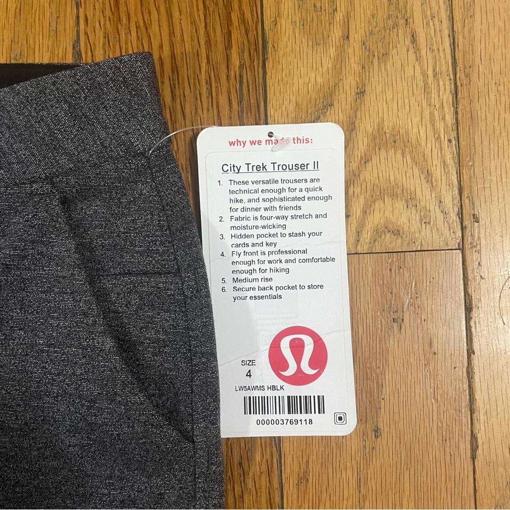 NWT Lululemon City Trek Trouser 2 - Picture 2 of 7